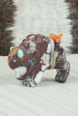 Buffalo Zuni Fetish Carving - Kevin Quam