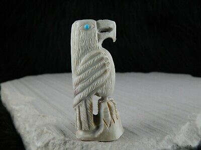 Eagle - Zuni Fetish - Garrick Weeka - Zuni Eagle Carving - Native American - High Lonesome Trading