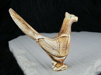 Roadrunner Zuni Fetish Carving - Tony Mackel - High Lonesome Trading