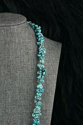 Turquoise Nugget Necklace - Louise Joe - Navajo - High Lonesome Trading