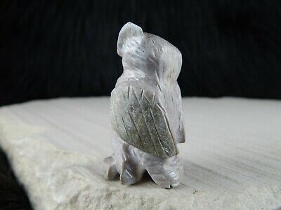 Owl - Zuni Fetish - Allison White - Zuni Owl Carving - Native American - High Lonesome Trading