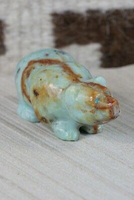 Bear Zuni Fetish Carving - Nelson Yatsattie - High Lonesome Trading