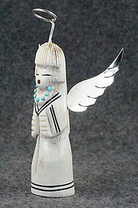 Angel Zuni Fetish Carving - Claudia Peina