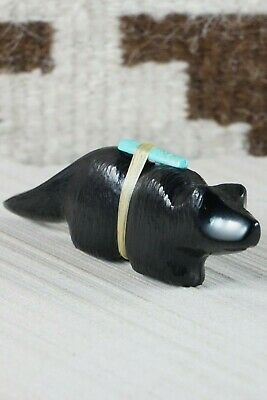 Wolf Zuni Fetish Carving - Herbert Halate - High Lonesome Trading