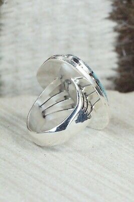 Turquoise & Sterling Silver Ring - Jimson Belin - Size 5.75
