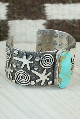 Turquoise and Sterling Silver Bracelet - Alex Sanchez