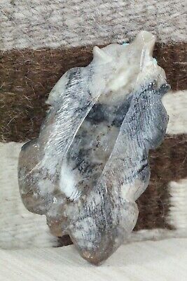 Badger Zuni Fetish Carving - Derrick Kaamasee - High Lonesome Trading