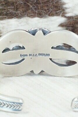 Turquoise and Sterling Silver Bracelet - Leon Martinez