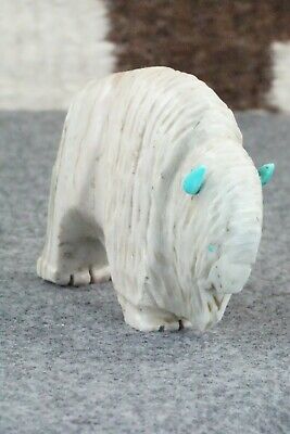 Buffalo Zuni Fetish Carving - Kevin Quam