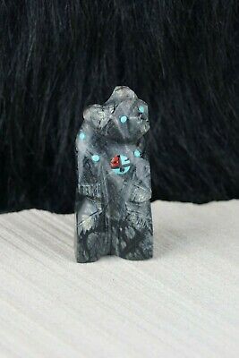 Bear Zuni Fetish Carving - Danette Laate - High Lonesome Trading