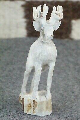 Deer Zuni Fetish Carving - Jerrold Lahaleon - High Lonesome Trading