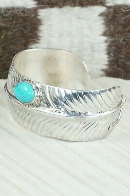 Turquoise & Sterling Silver Bracelet - Aaron Davis
