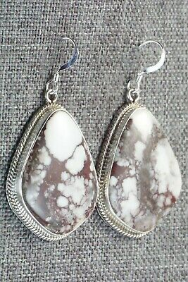 Wild Horse & Sterling Silver Earrings - Annie Spencer