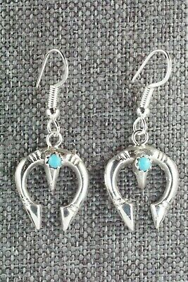 Turquoise & Sterling Silver Earrings - Lorraine Chee