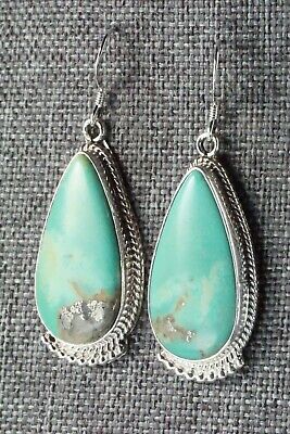 Turquoise & Sterling Silver Earrings - Sharon McCarthy