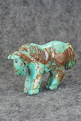 Horse Zuni Fetish Carving - Andres Quandelacy