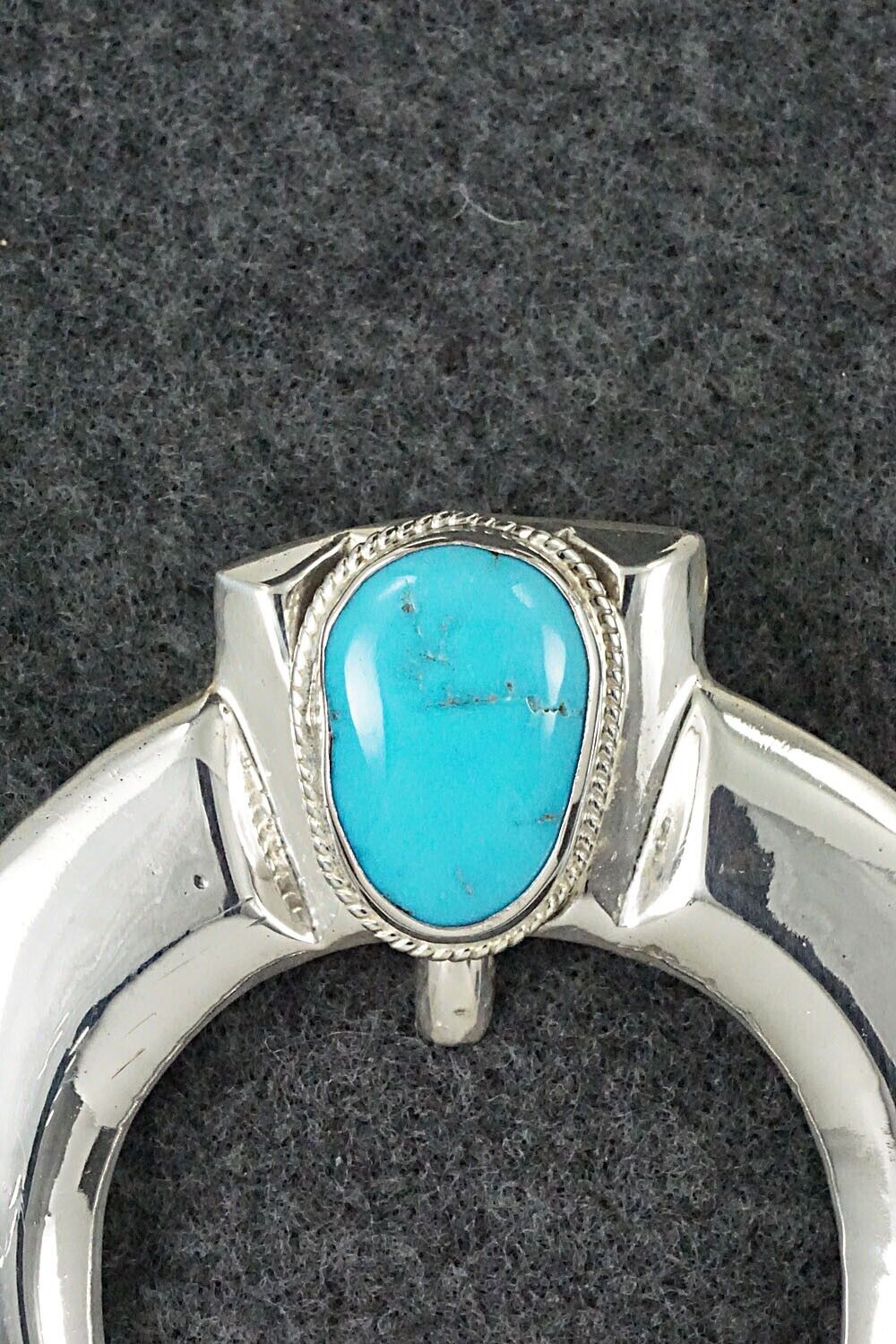 Turquoise and Sterling Silver Pendant - Randy Roberts