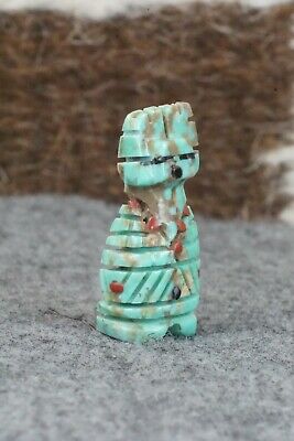 Corn Maiden Zuni Fetish Carving - Carl Etsate
