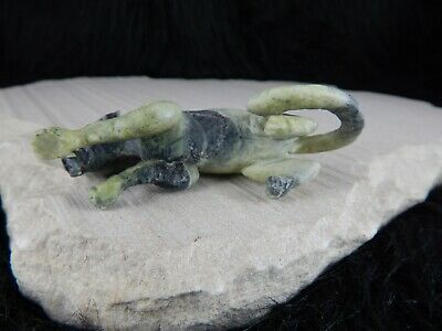 Mountain Lion Zuni Fetish - Dan Quam - Zuni Mtn. Lion Carving - Native American - High Lonesome Trading