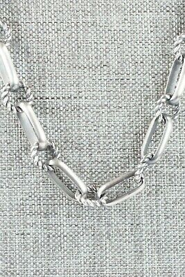 Sterling Silver Chain Necklace - Lawrence Yazzie