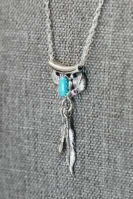 Navajo Turquoise & Sterling Silver Necklace - Sharon McCarthy