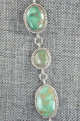 Turquoise & Sterling Silver Necklace - Mark Barney