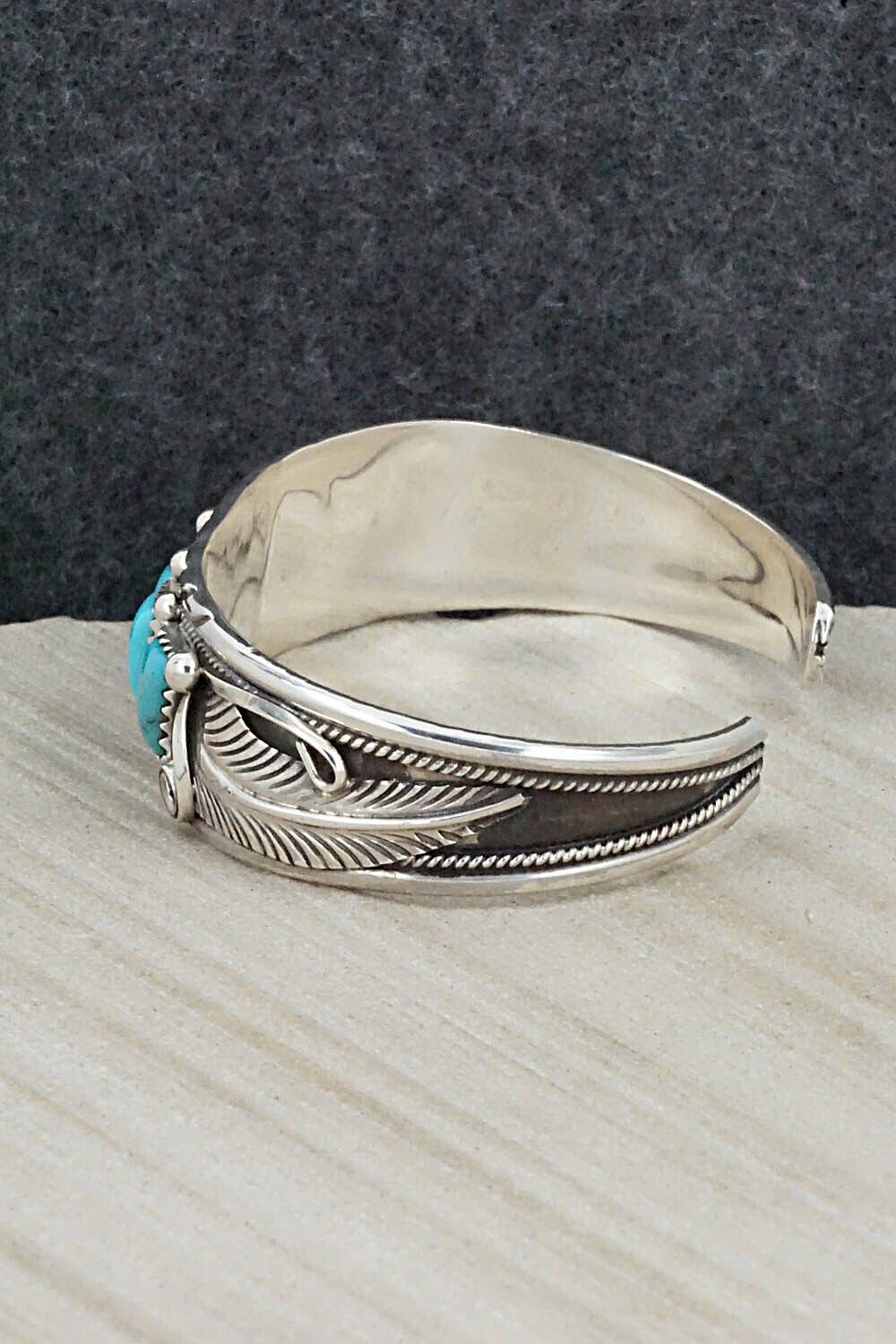 Turquoise & Sterling Silver Bracelet - Davey Morgan