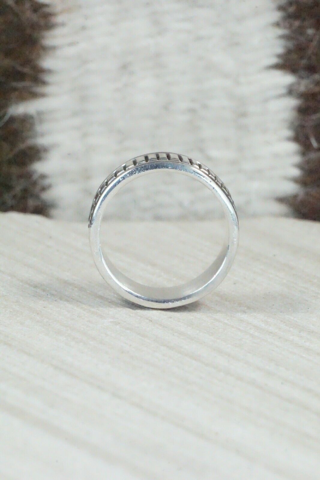 Sterling Silver Ring - Bruce Morgan - Size 6.25