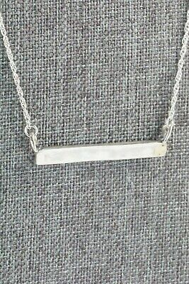 Turquoise & Sterling Silver Necklace - Rolanda Natachu
