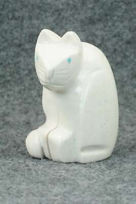 Mountain Lion Zuni Fetish Carving - Gilbert Lonjose