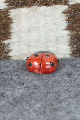 Lady Bug Zuni Fetish Carving - Reynold Lunasee
