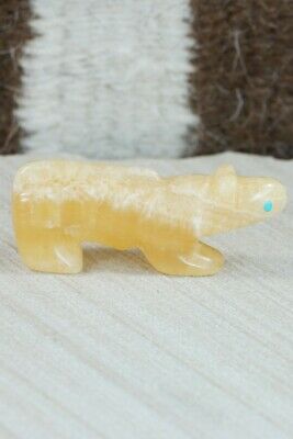 Mountain Lion Zuni Fetish Carving - Ronnie Lunasee