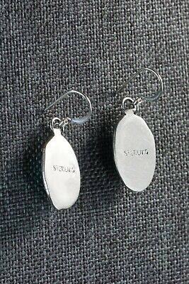 Navajo Turquoise & Sterling Silver Earrings - Jan Mariano
