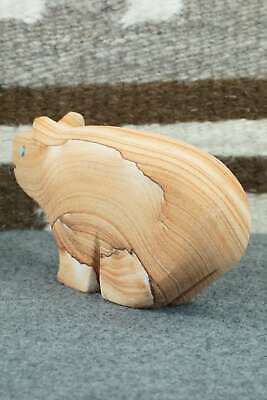 Bear Zuni Fetish Carving - Ronnie Lunasee