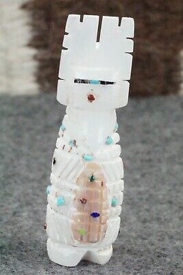 Corn Maiden Zuni Fetish Carving - Carl Etsate
