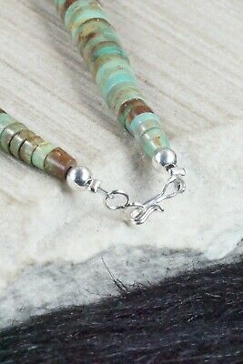 Turquoise & Spiny Oyster Necklace - Lupe Lovato