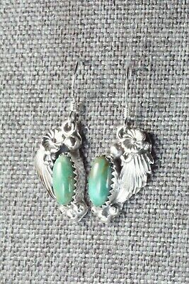Turquoise & Sterling Silver Earrings - KimMarie Whitehorse