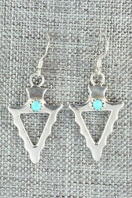 Turquoise & Sterling Silver Earrings - Pauline Nelson
