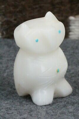 Owl Zuni Fetish Carving - Brandon Phillips
