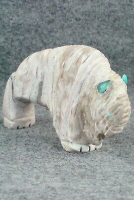 Buffalo Zuni Fetish Carving - Kevin Quam
