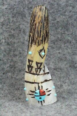 Corn Maiden Zuni Fetish Carving - Jared Amesoli