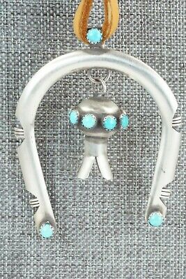 Turquoise & Sterling Silver Necklace - Monica Smith