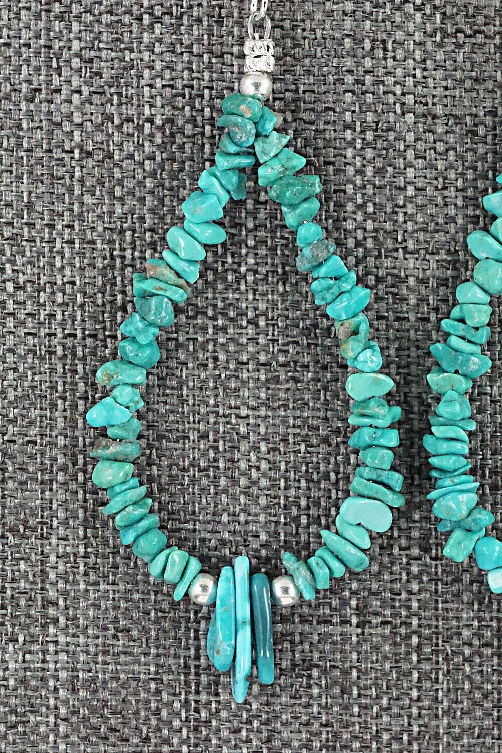 Turquoise & Sterling Silver Earrings - Tammy Nolcot