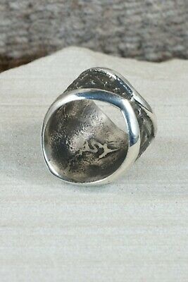 Navajo Sterling Silver Ring - Stanford Yazzie - Size 11.25