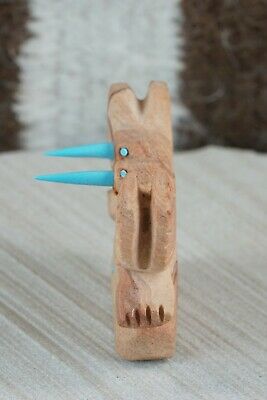 Humming Bird Zuni Fetish Carving - Brandon Phillips