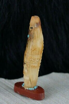 Corn Maiden Zuni Fetish Carving - Sandra Quandelacy - High Lonesome Trading