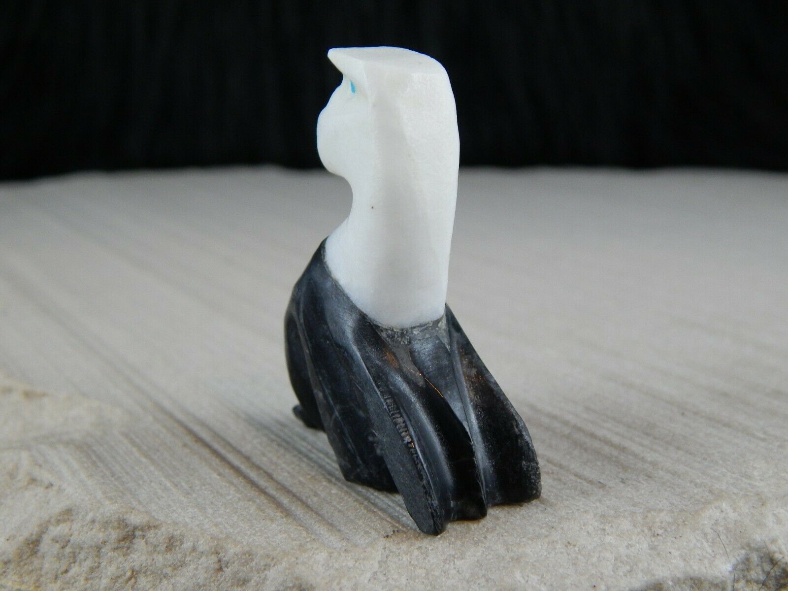 Eagle Zuni Fetish Carving - Kelly Lementino - High Lonesome Trading