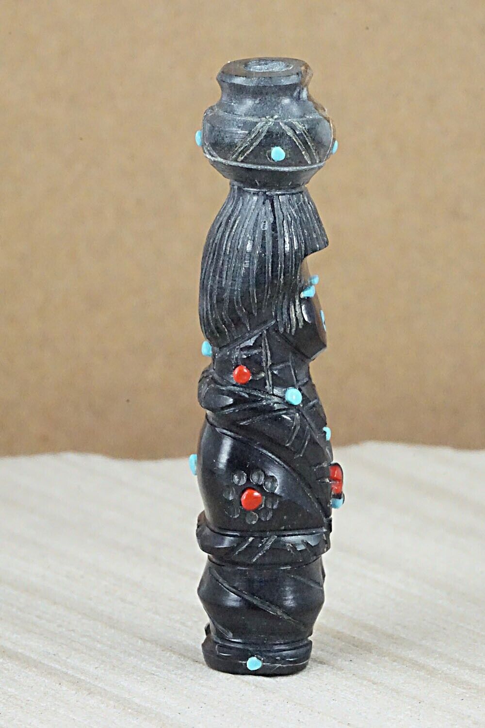 Ola Maiden Zuni Fetish Carving - Danette Laate