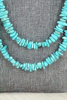 Turquoise & Sterling Silver Necklace - Navajo