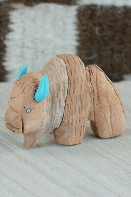 Buffalo Zuni Fetish Carving - Brandon Phillips